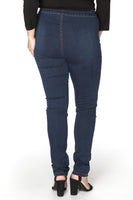 Skinny jeans without pockets - dark indigo - #2