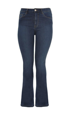 Flared jeans - dark indigo - #4