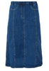 Skirt slim flared Denim - indigo - #3