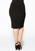 Pencil skirt stretch DOLCE - black  - #3