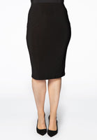 Pencil skirt stretch DOLCE - black - #1