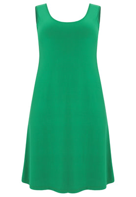 Dress sleeveless wide DOLCE - green  - #4