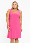 Dress sleeveless wide DOLCE - pink