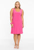 Dress sleeveless wide DOLCE - pink - #2