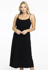 Dress spaghetti elastic waist dolce - Black