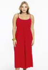 Dress spaghetti elastic waist dolce - Red