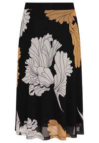 Skirt FLOWER - black - #5