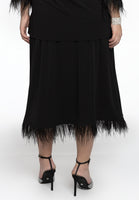 Skirt feathers DOLCE - black - #3