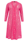 Dress long buttoned LACE - pink - #4