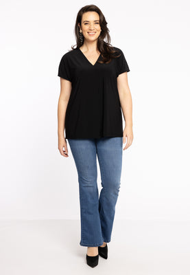 Shirt central pleat DOLCE - black  - #2