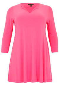 Tunic wide bottom DOLCE - pink - #4