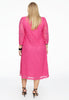 Dress A-line LACE - pink - #3