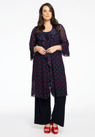  Cardi-Blouse Frilled DOTS - blue - #2