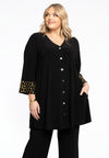 Cardigan Sequin Cuff DOLCE - black