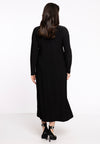 Blouse dress A-line Frilled DOLCE - black - #3