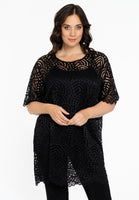 Shirt Tee LACE - black - #1