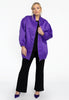 Bomber long SATIN - purple  - #2