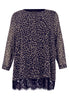 Tunic lace LEONA - grey  - #4