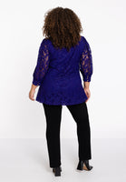 Tunic flare LACE - purple  - #3