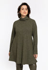 Tunic wide bottom RIB - light green