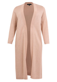 Cardigan METALLIC - light brown - #6