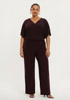 Trousers R DOLCE - dark red