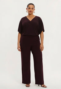 Trousers R DOLCE - dark red - #4