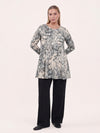 Tunic wide bottom VIPERINE - ecru