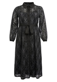 Maxi dress SILVER LUX - black - #4
