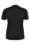 Shirt a-symmetric drape neck DOLCE - black - #3