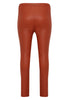 Legging full stretch leather - mid brown - #3