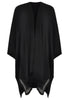 Poncho strass - black 