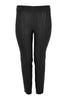 Trousers pintuck LEATHER - black  - #3