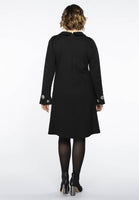 Dress beaded collar INTERLOCK - black - #3