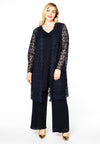 Cardi-jacket LACE - blue - #1