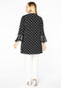 Jacket frill cuff DOTS - black - #3