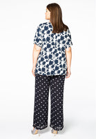 Trousers long DOTS - blue - #3