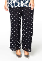 Trousers long DOTS - blue - #1