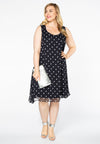 Dress sleeveless DOTS - blue - #2