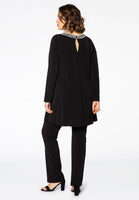 Tunic DOLCE studs wide bottom - black - #3