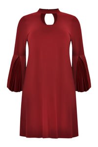 Dress DOLCE plissé - red - #4