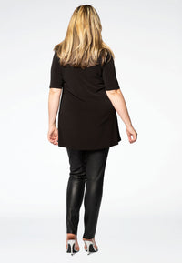 Tunic flare beaded DOLCE - black - #3