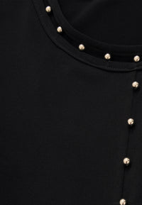 Tunic flare beaded DOLCE - black - #5