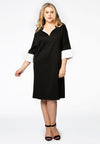 Dress wide INTERLOCK - black - #2