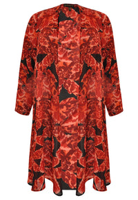 Cardigan-blouse LILLE - red - #4