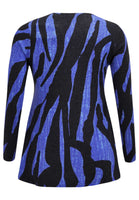 Tunic flare knit NICE - blue - #5