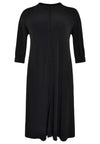 Blouse-dress buttoned DOLCE - black - #1