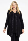 Cardigan strass DOLCE - black 