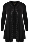 Cardigan strass DOLCE - black - #4