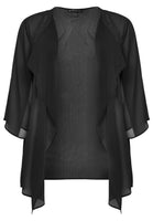 Blouse-jacket VOILE - black  - #4